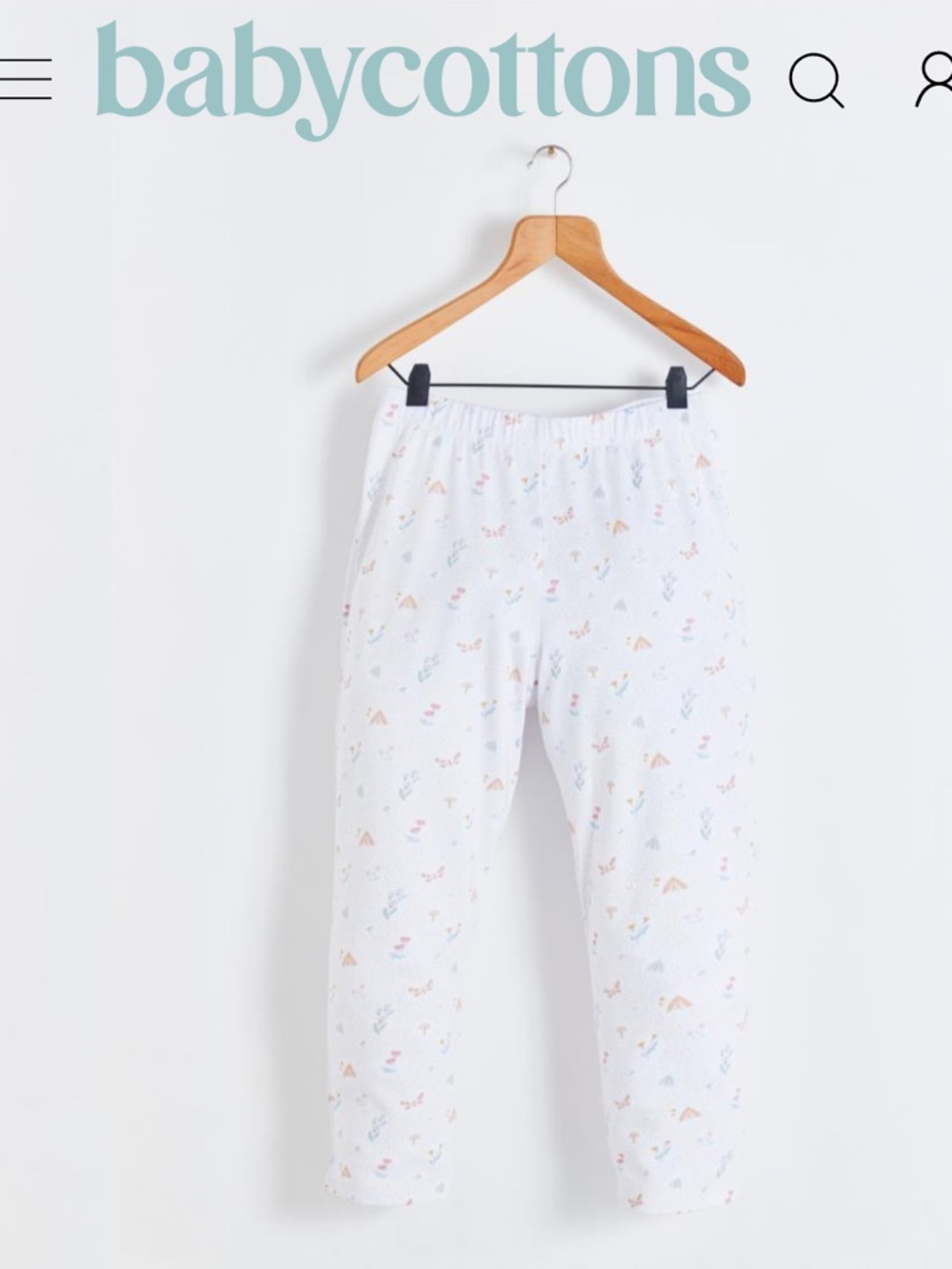 Babycottons Delphine Mommy Pajama Set SMALL - Picture 5 of 8